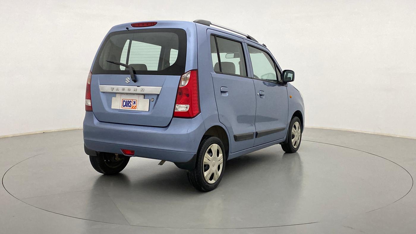 2012 Maruti Wagon R 1.0 VXI, Petrol, Manual, 46,566 km, Right Back Diagonal