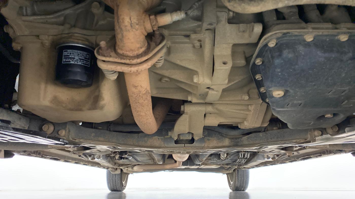 2019 Maruti XL6 ZETA AT SHVS, Petrol, Automatic, 55,235 km, Front Underbody