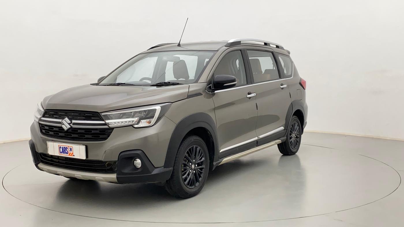 2019 Maruti XL6 ZETA AT SHVS, Petrol, Automatic, 55,235 km, Left Front Diagonal