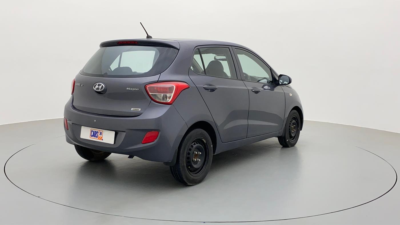 2013 Hyundai Grand i10 MAGNA 1.1 CRDI, Diesel, Manual, 88,630 km, Right Back Diagonal