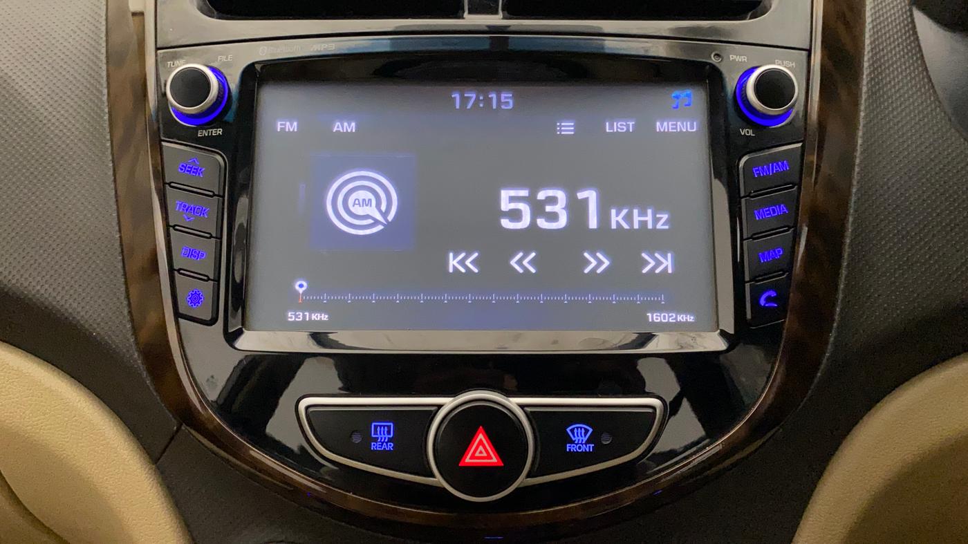 2016 Hyundai Verna 1.6 VTVT SX AT, Petrol, Automatic, 65,948 km, Infotainment System