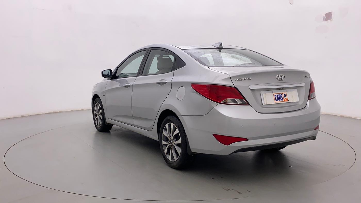 2016 Hyundai Verna 1.6 VTVT SX AT, Petrol, Automatic, 65,948 km, Left Back Diagonal