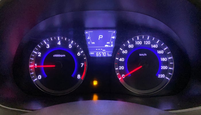 2016 Hyundai Verna 1.6 VTVT SX AT, Petrol, Automatic, 65,948 km, Odometer Image
