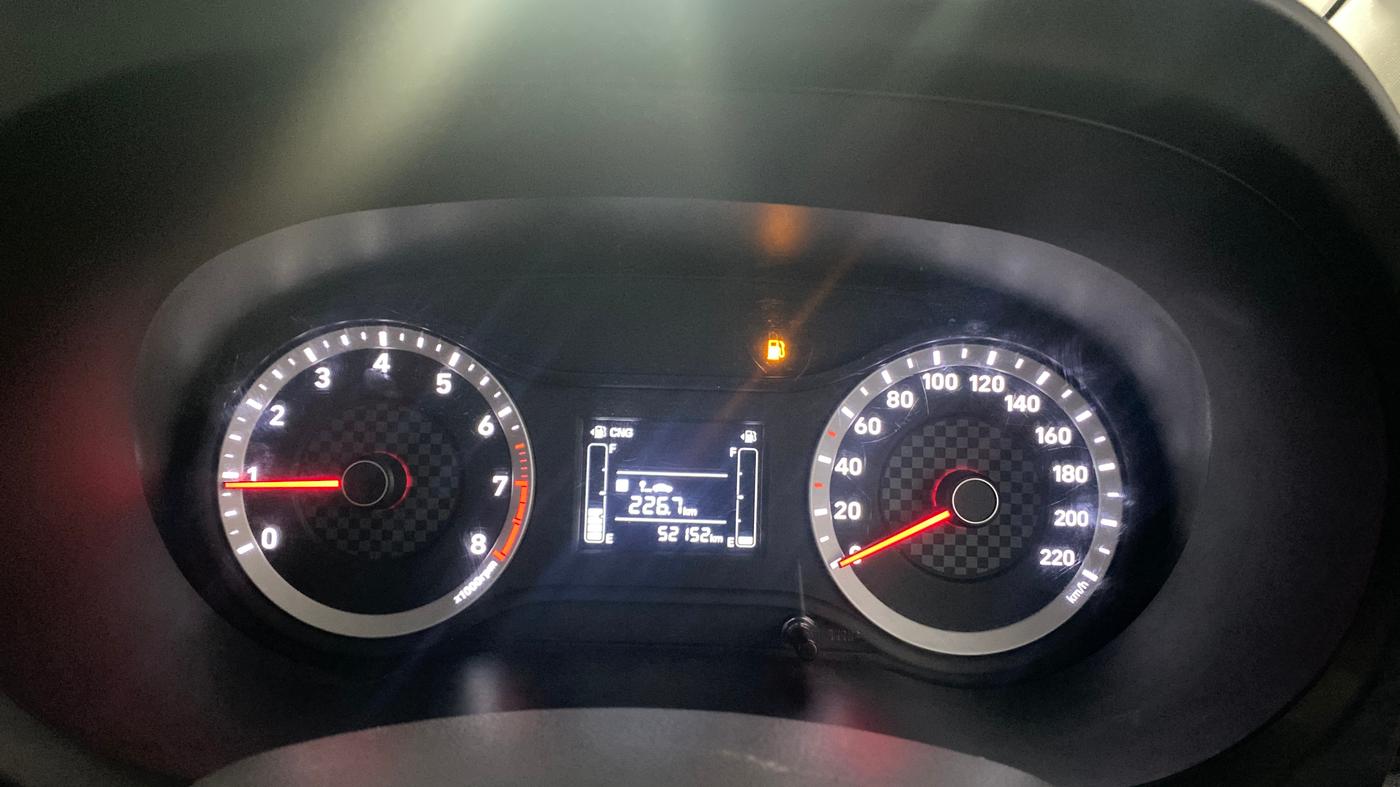2020 Hyundai AURA S 1.2 CNG, CNG, Manual, 52,138 km, Odometer Image
