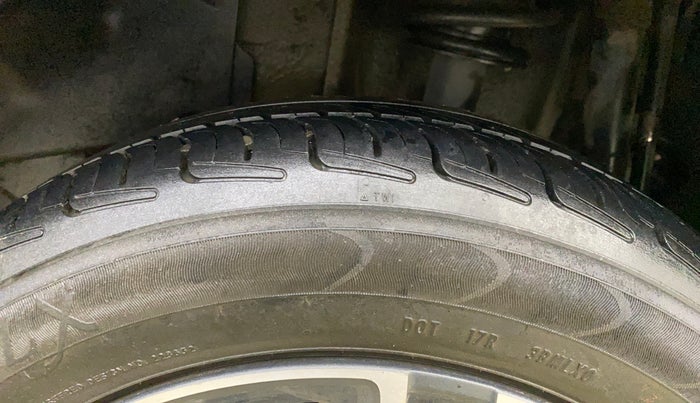 2018 Tata TIGOR XZ PETROL, Petrol, Manual, 43,242 km, Left Rear Tyre Tread