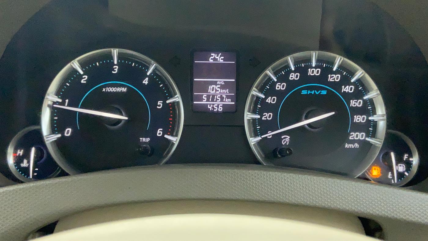 2016 Maruti Ertiga ZDI SHVS, Diesel, Manual, 52,447 km, Odometer View