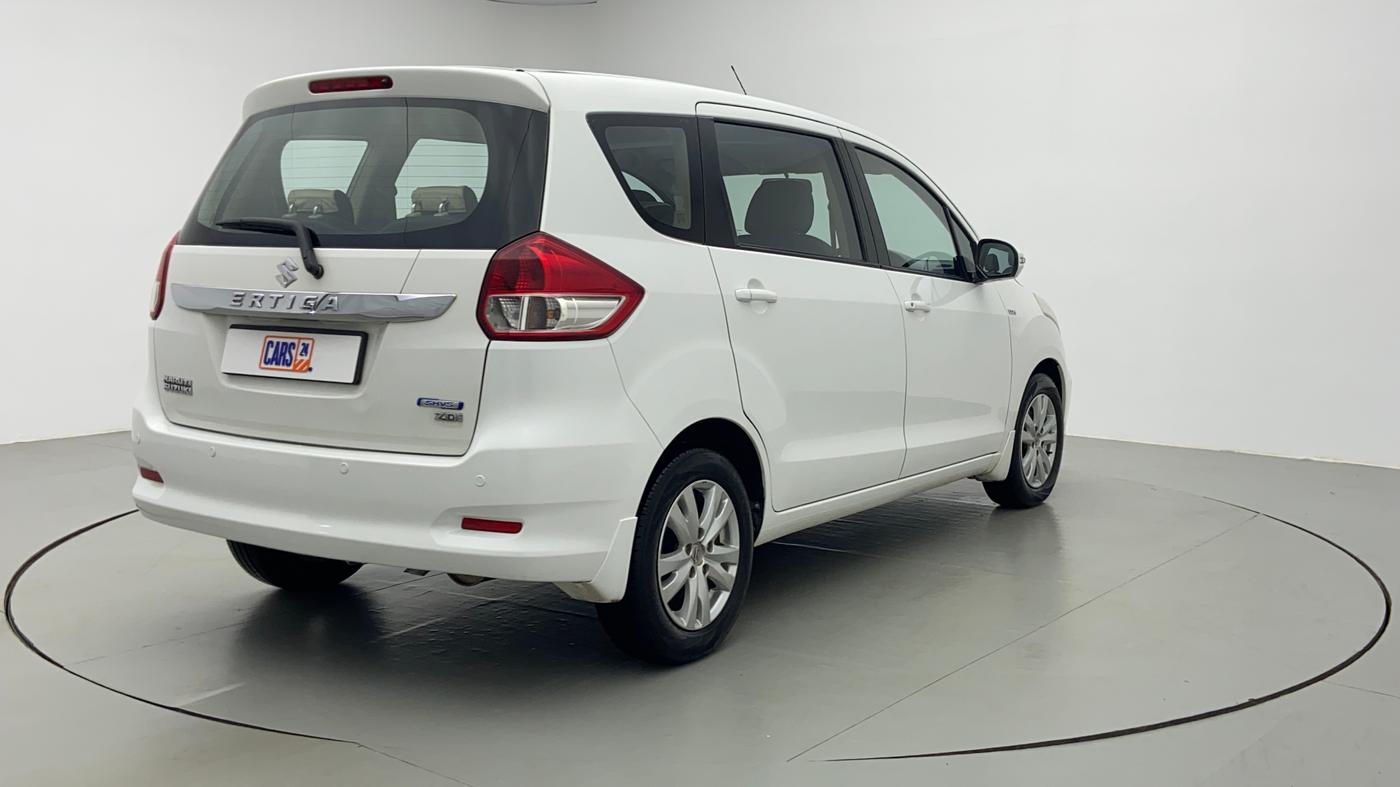 2016 Maruti Ertiga ZDI SHVS, Diesel, Manual, 52,447 km, Right Back Diagonal (45- Degree) View