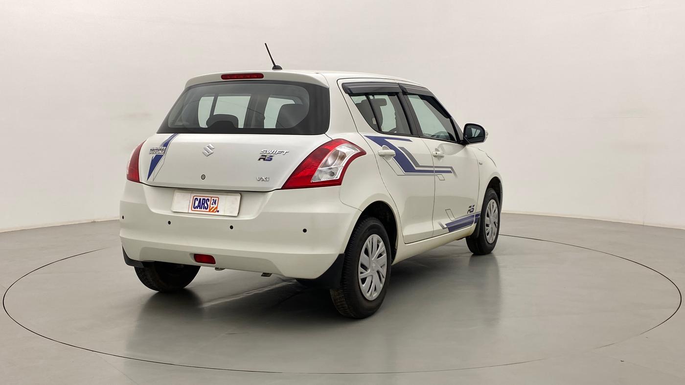2017 Maruti Swift VXI O, Petrol, Manual, 7,065 km, Right Back Diagonal