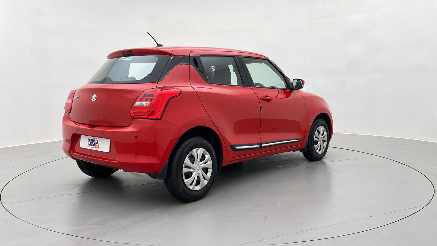 2018 Maruti Swift VXI D, Petrol, Manual, 37,847 km, Right Back Diagonal