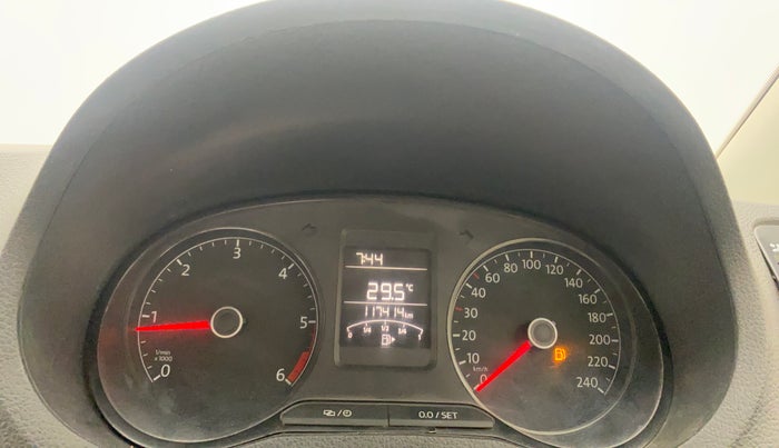 2018 Volkswagen Ameo TRENDLINE 1.5L, Diesel, Manual, 1,17,375 km, Odometer Image