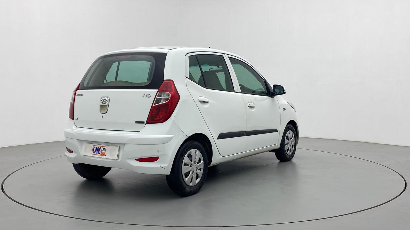 2010 Hyundai i10 MAGNA 1.2, Petrol, Manual, 58,135 km, Right Back Diagonal
