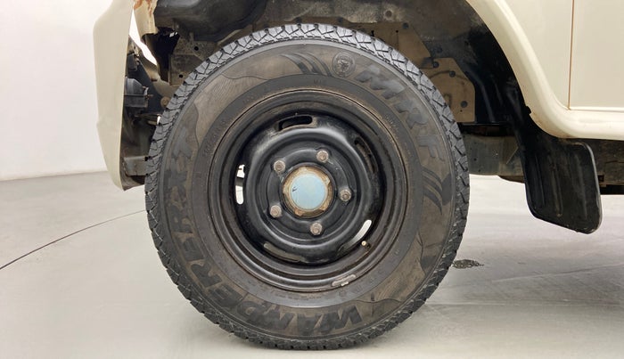 2019 Mahindra Bolero POWER PLUS SLE, Diesel, Manual, 1,12,124 km, Left Front Wheel