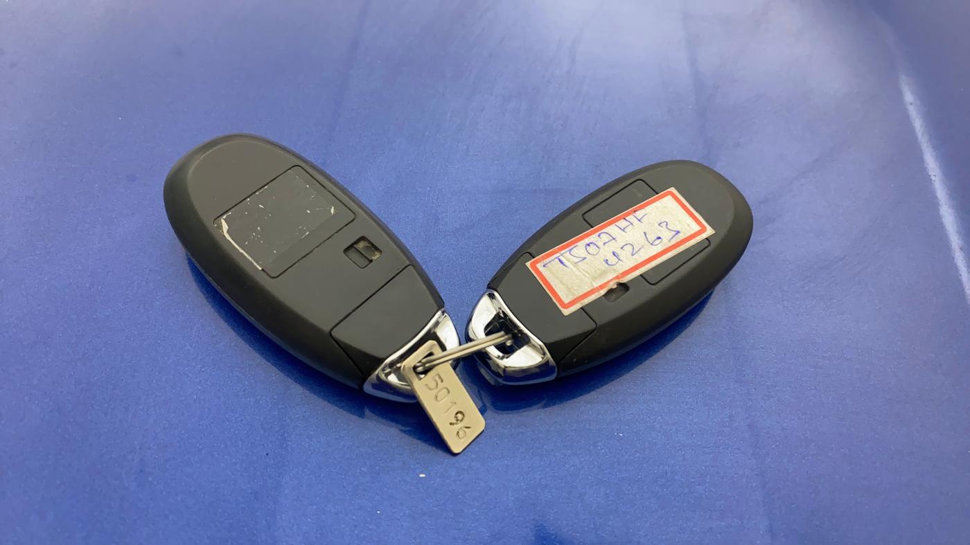 2020 Maruti Vitara Brezza ZXI AT SHVS, Petrol, Automatic, 1,31,317 km, Key Close Up
