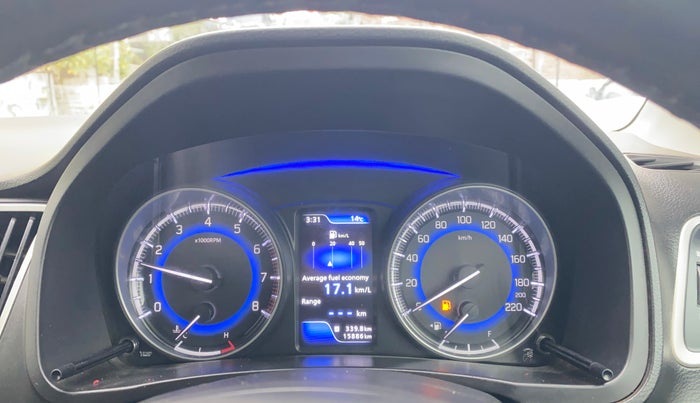 2018 Maruti Baleno ZETA PETROL 1.2, Petrol, Manual, 15,875 km, Odometer Image