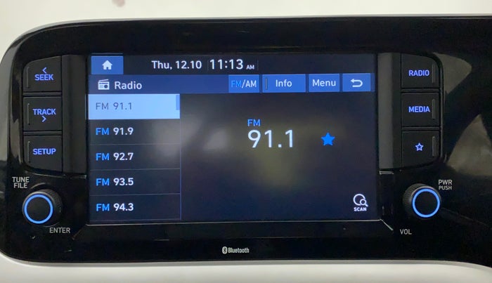 2021 Hyundai GRAND I10 NIOS SPORTZ 1.2 KAPPA VTVT CNG, CNG, Manual, 32,423 km, Infotainment System