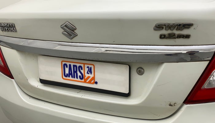 2012 Maruti Swift Dzire VXI, Petrol, Manual, 72,402 km, Dicky (Boot door) - Slightly dented