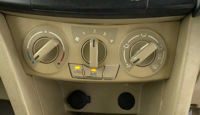 2012 Maruti Swift Dzire VXI, Petrol, Manual, 72,402 km, AC Unit - Directional switch has minor damage