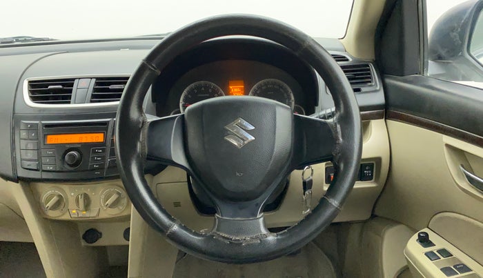 2012 Maruti Swift Dzire VXI, Petrol, Manual, 72,402 km, Steering Wheel Close Up