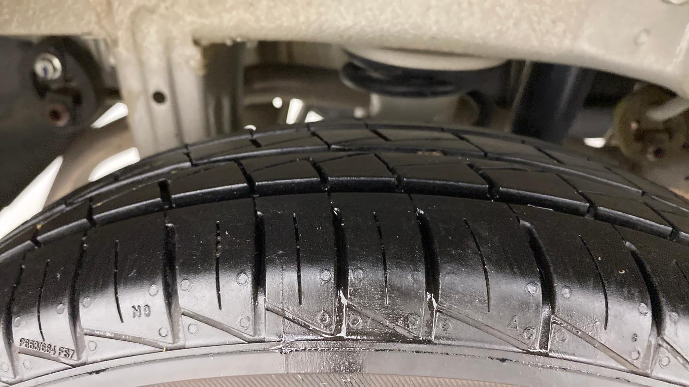 2022 Maruti Alto LXI O, Petrol, Manual, 3,896 km, Right Rear Tyre Tread