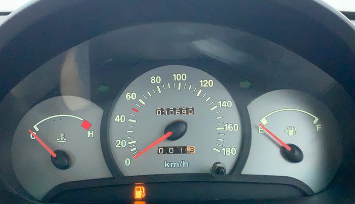 2010 Hyundai Santro Xing GL, Petrol, Manual, 30,754 km, Odometer Image