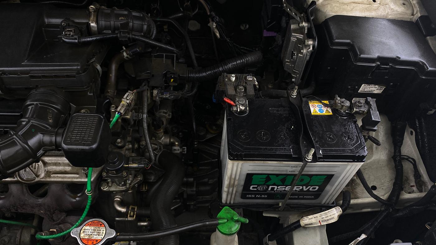 2023 Maruti Grand Vitara ZETA SMART HYBRID, Petrol, Manual, 75,851 km, Engine View - Left