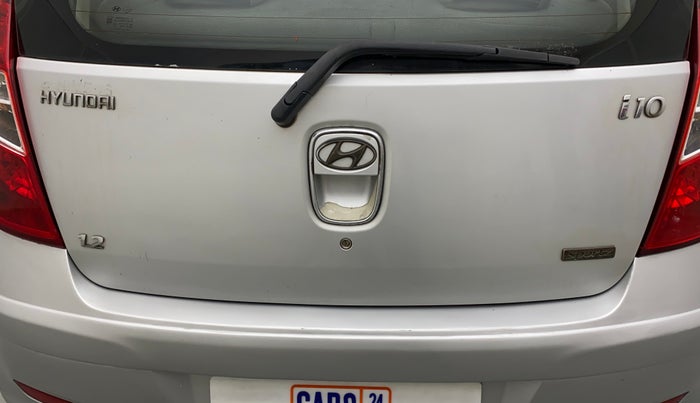 2010 Hyundai i10 SPORTZ (O) 1.2, Petrol, Manual, 75,370 km, Dicky (Boot door) - Slightly dented