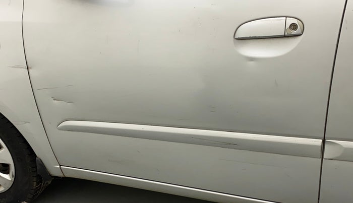 2010 Hyundai i10 SPORTZ (O) 1.2, Petrol, Manual, 75,370 km, Front passenger door - Slightly dented