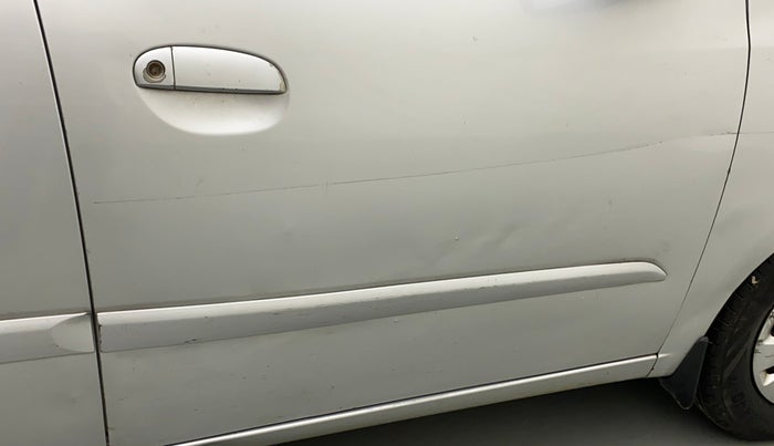 2010 Hyundai i10 SPORTZ (O) 1.2, Petrol, Manual, 75,370 km, Driver-side door - Slightly dented