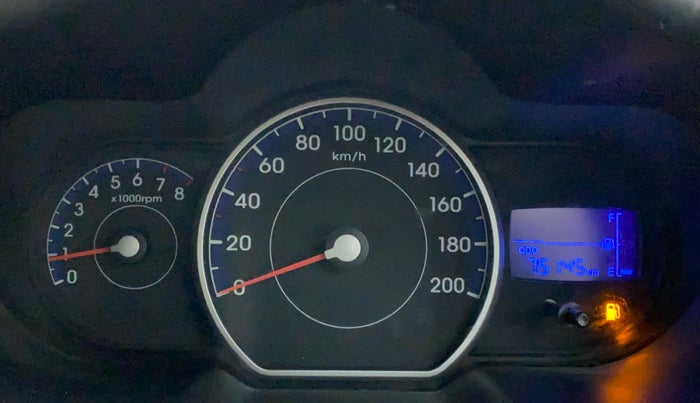 2010 Hyundai i10 SPORTZ (O) 1.2, Petrol, Manual, 75,370 km, Odometer Image