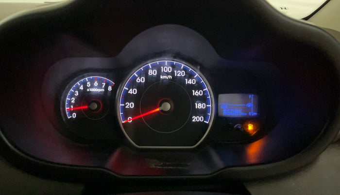 2015 Hyundai i10 MAGNA 1.1, CNG, Manual, 66,077 km, Odometer Image