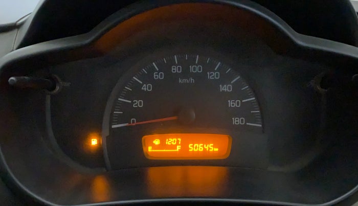 2014 Maruti Celerio VXI, Petrol, Manual, 50,635 km, Odometer Image