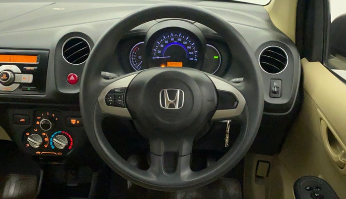 2015 Honda Amaze 1.2L I-VTEC SX, Petrol, Manual, 36,483 km, Steering Wheel Close Up