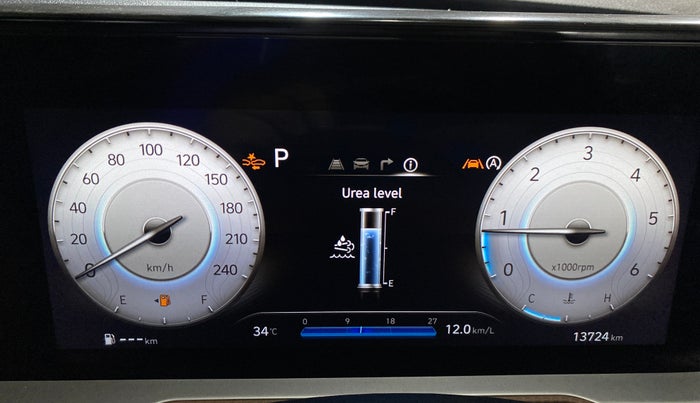 2024 Hyundai ALCAZAR Signature 6 STR 1.5 Diesel Automatic, Diesel, Automatic, 13,704 km, Odometer Image