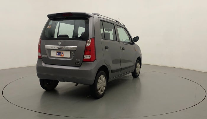 2015 Maruti Wagon R 1.0 LXI CNG, CNG, Manual, 65,215 km, Right Back Diagonal