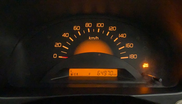 2015 Maruti Wagon R 1.0 LXI CNG, CNG, Manual, 65,215 km, Odometer Image