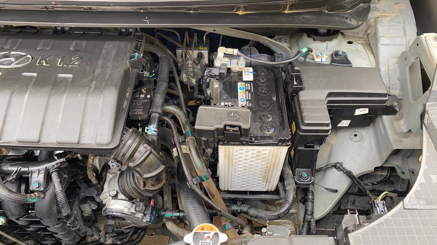 2023 Hyundai EXTER SX 1.2 CNG MT, CNG, Manual, 42,427 km, Engine View - Left