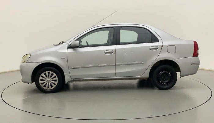 2011 Toyota Etios G, Petrol, Manual, 72,268 km, Left Side