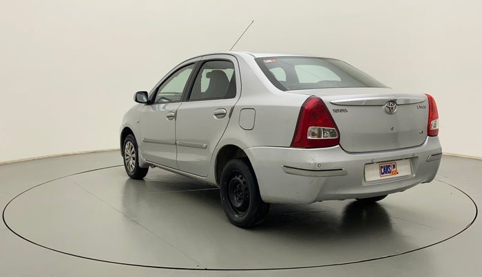 2011 Toyota Etios G, Petrol, Manual, 72,268 km, Left Back Diagonal