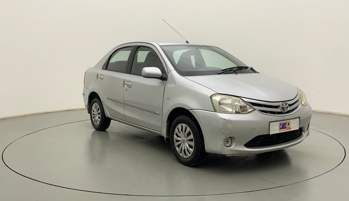 2011 Toyota Etios G, Petrol, Manual, 72,268 km, Right Front Diagonal