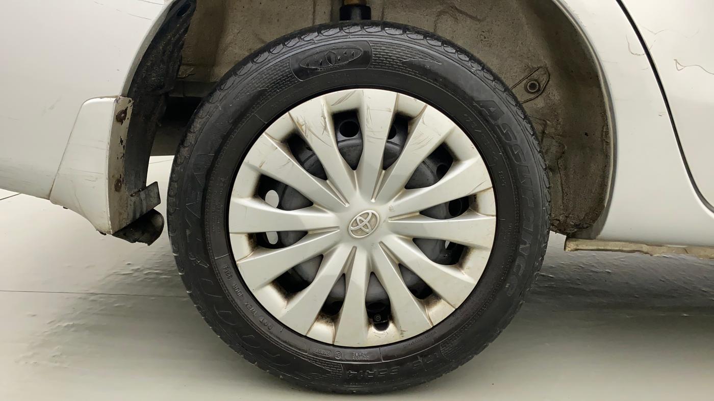 2011 Toyota Etios G, Petrol, Manual, 72,268 km, Right Rear Wheel