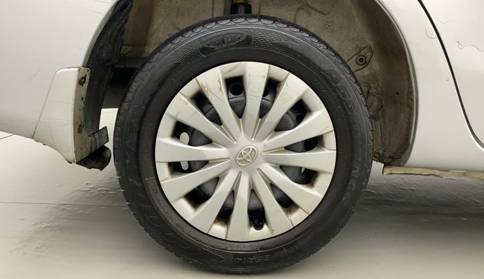 2011 Toyota Etios G, Petrol, Manual, 72,268 km, Right Rear Wheel