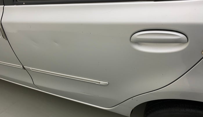 2011 Toyota Etios G, Petrol, Manual, 72,268 km, Rear left door - Slightly dented