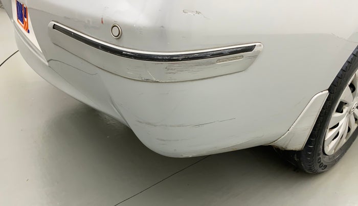 2011 Toyota Etios G, Petrol, Manual, 72,268 km, Rear bumper - Minor scratches