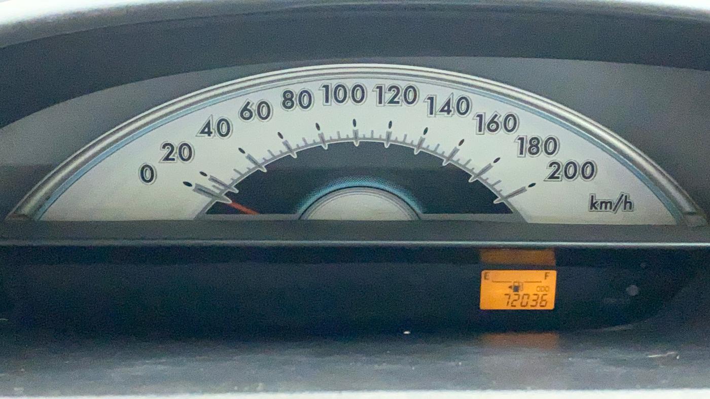 2011 Toyota Etios G, Petrol, Manual, 72,268 km, Odometer Image