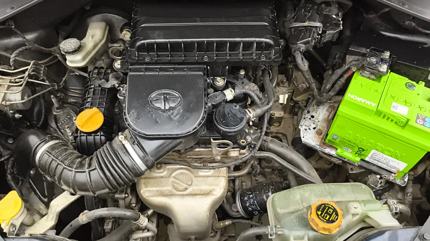 2019 Tata TIGOR XZA PLUS PETROL, Petrol, Automatic, 98,692 km, Engine View