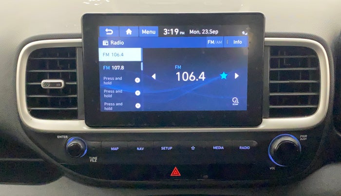 2021 Hyundai VENUE SX PLUS 1.0 TURBO DCT, Petrol, Automatic, 48,113 km, Infotainment System