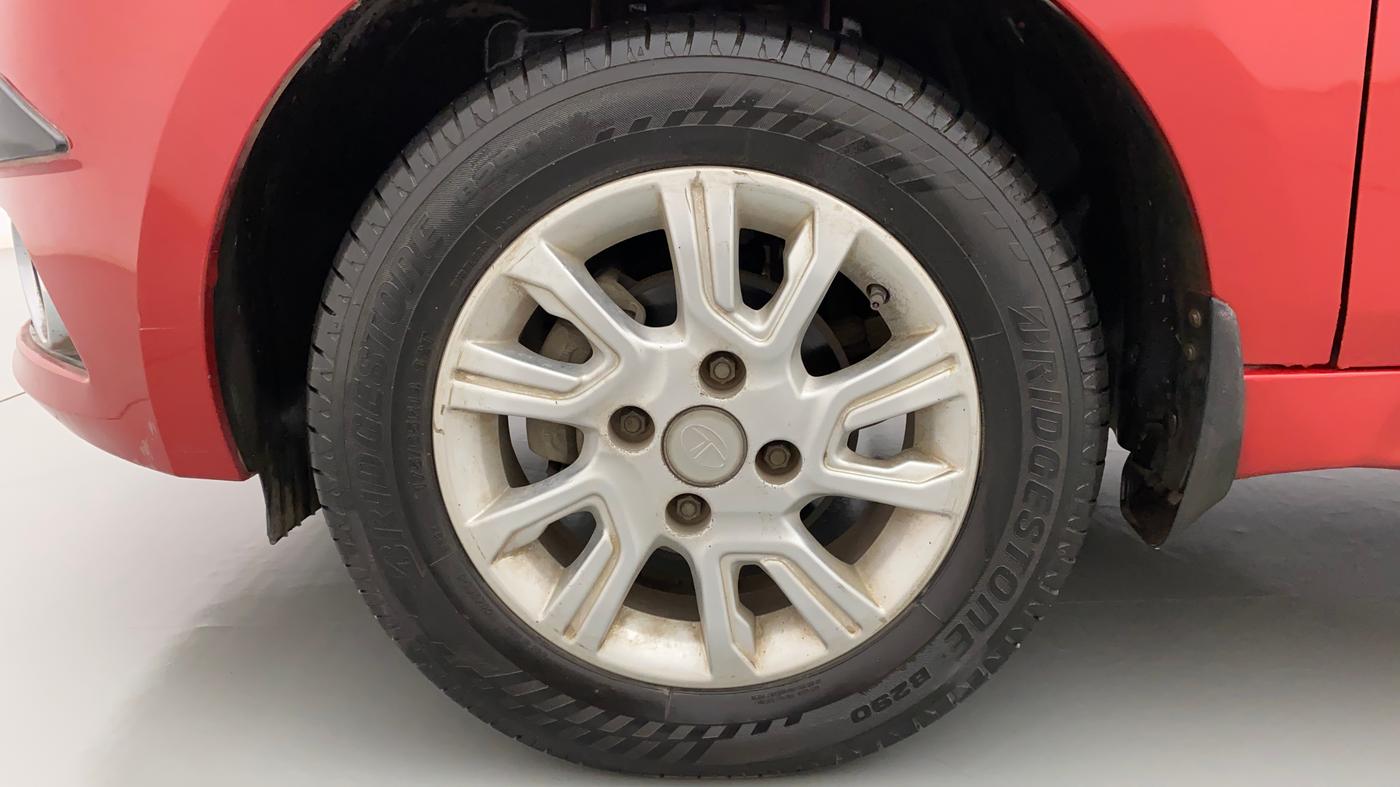 2018 Tata Tiago XZA PETROL, Petrol, Automatic, 28,465 km, Left Front Wheel