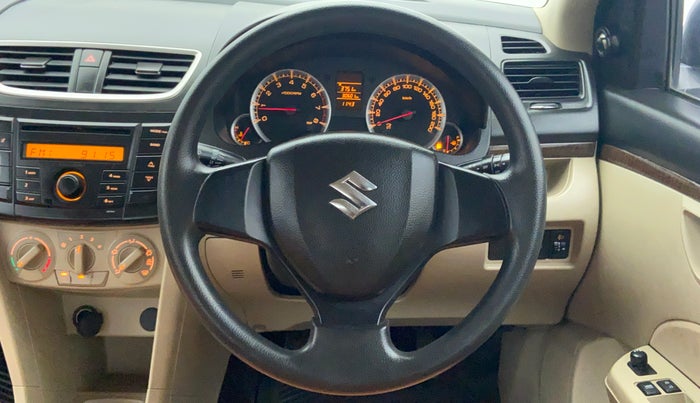 2014 Maruti Swift Dzire VXI 1.2 BS IV, Petrol, Manual, 30,835 km, Steering Wheel Close-up