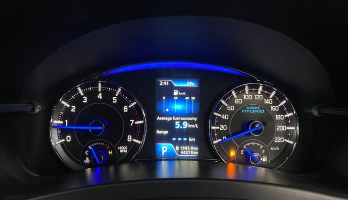 2018 Maruti Ciaz ALPHA  AT 1.5 SHVS PETROL, Petrol, Automatic, 44,267 km, Odometer Image