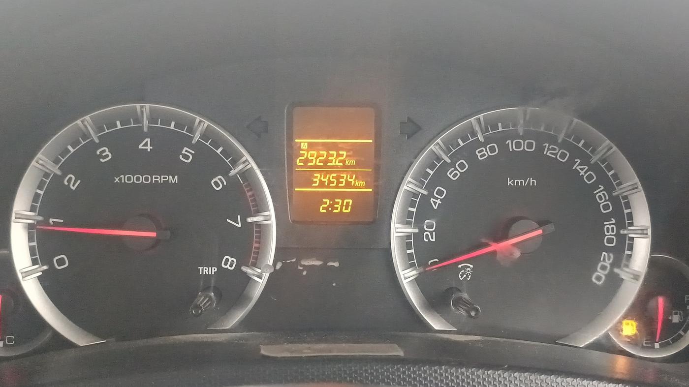 2016 Maruti Swift Dzire VXI, Petrol, Manual, 34,534 km, Odometer Image